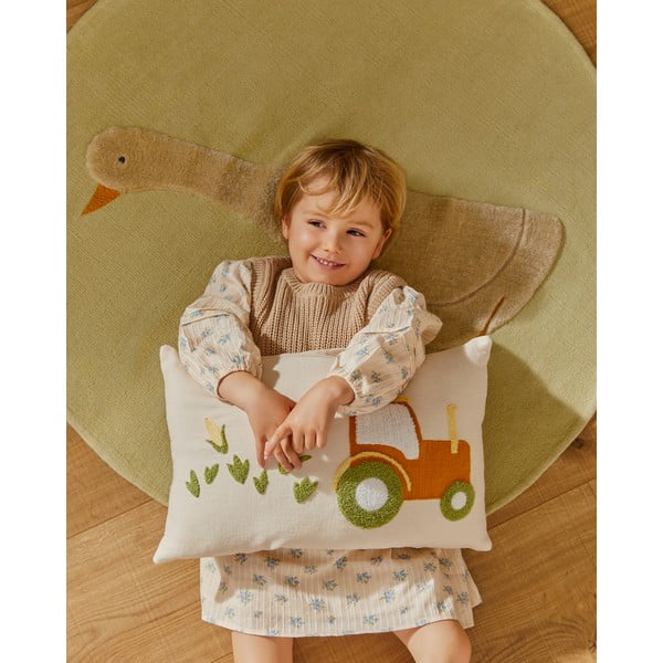 Bombažna otroška prevleka za blazino 30x50 cm Pecky – Kave Home-image-1