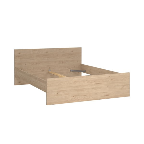 Zakonska postelja v hrastovem dekorju 160x200 cm Naia – Tvilum-image-2