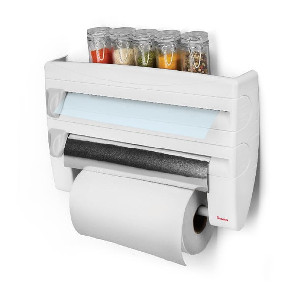 Škatla za kuhinjske brisače in druge pripomočke Metaltex, dolžina 38 cm-image-3