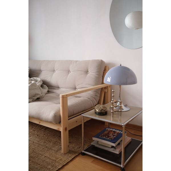 Temno rjava raztegljiva sedežna garnitura 205 cm Knob – Karup Design-image-1