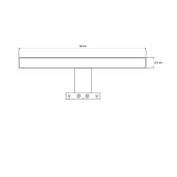 Stensko ogledalo z LED osvetlitvijo Tomasucci, 120 x 60 cm-image-4