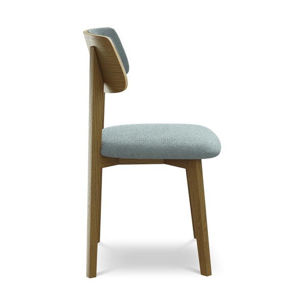 Moder jedilni stol iz masivnega lesa Niu – Makamii-image-2