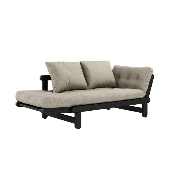 Raztegljiv kavč Karup Design Beat Black/Linen Beige-image-4