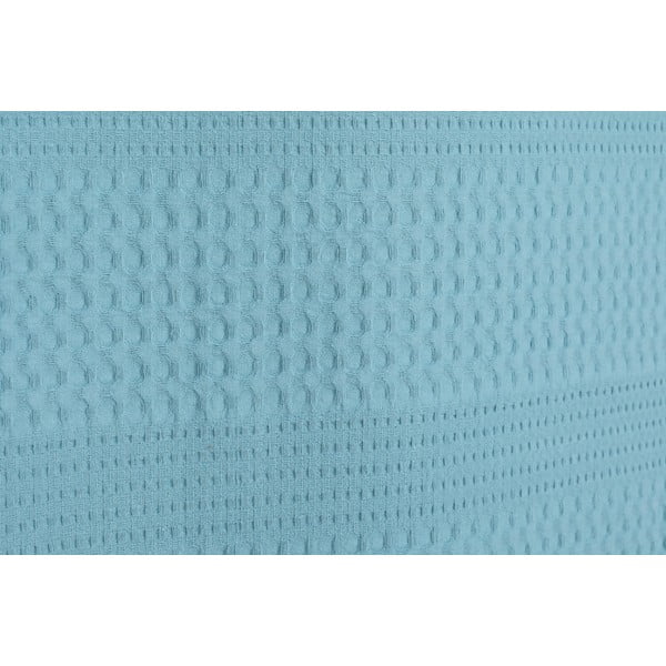 Modro bombažno pregrinjalo Mijolnir, 220 x 240 cm-image-4