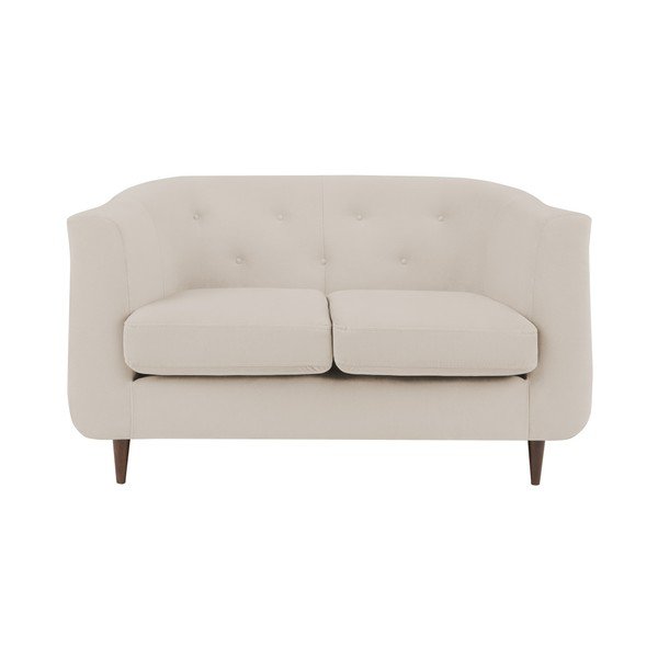 Krem kavč Kooko Home Love, 125 cm