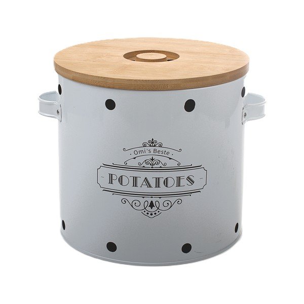 Kovinska posoda za shranjevanje za krompir – Dakls