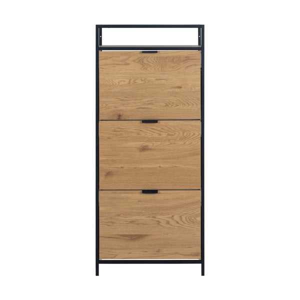 Preklopna omarica za čevlje v hrastovem dekorju Seaford – Actona-image-2