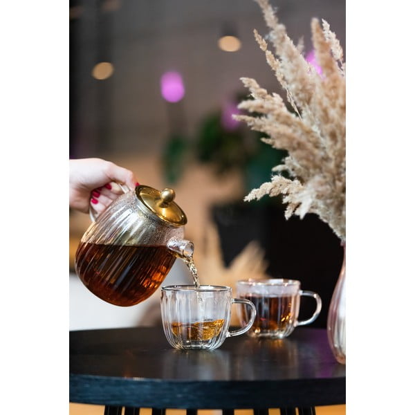 Čajnik s cedilom 1 l Tulip – Vialli Design-image-3