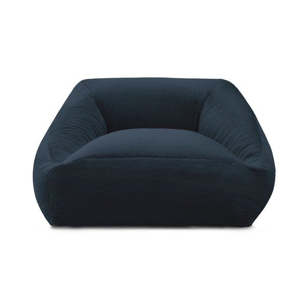 Temno modra vreča za sedenje iz umetnega krzna Lilibet – Bobochic Paris-image-2