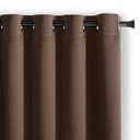 Rjava zavesa za delno zatemnitev 140x270 cm Kierra – Restilo