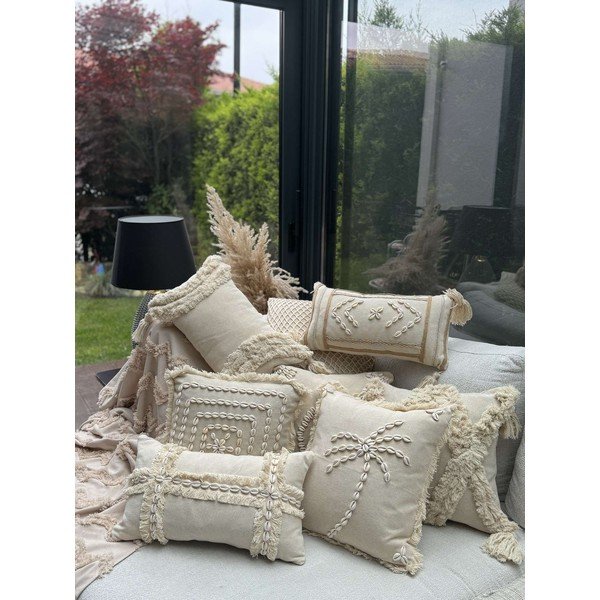 Bombažna prevleka za blazino 43x43 cm Seashells – Mioli Decor-image-3