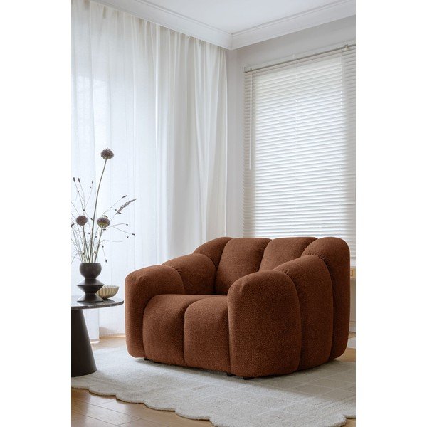 Fotelj v barvi terakote Shell – Miuform-image-2