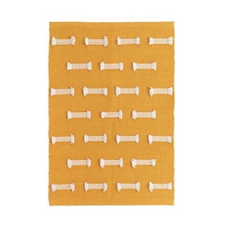 Oker rumena pralna preproga 50x80 cm Juline – douceur d'intérieur