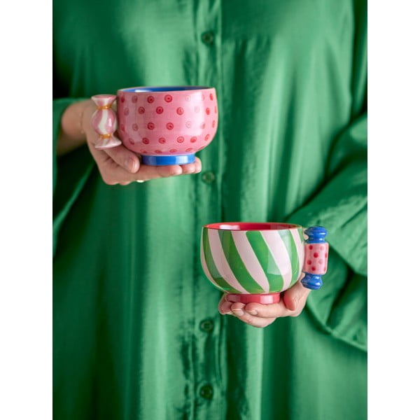 Lončene skodelice za espresso z božičnim motivom v kompletu 2 ks 250 ml Caramella – Bloomingville-image-1