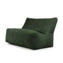 Zelena vreča za sedenje iz rebrastega žameta Sofa Seat Lounge – SLOWDOWN