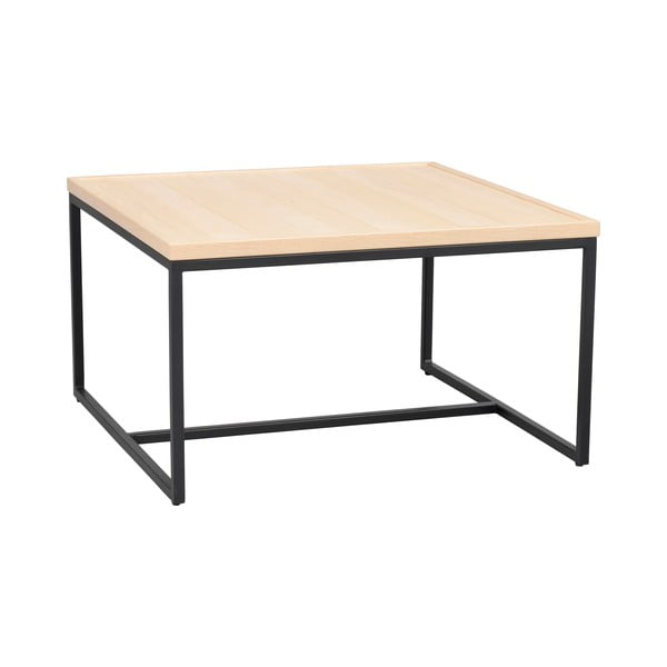 Mizica s hrastovo mizno ploščo ø 70 cm Deerfield – Rowico-image-2