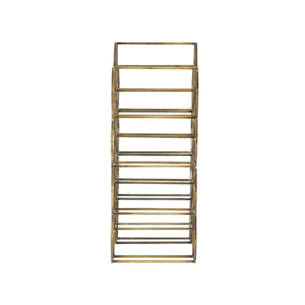 Kovinsko stolajo za vino v bronasti barvi za 12 steklenic Salbris - Light & Living-image-3