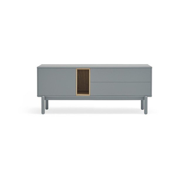 Modra/siva TV omarica 140x56 cm Corvo – Teulat