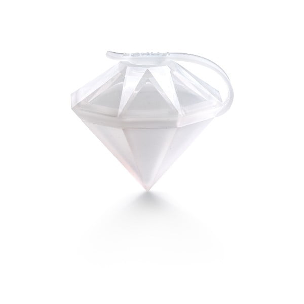 Prozoren silikonski kalup v obliki diamanta Lékué Mold