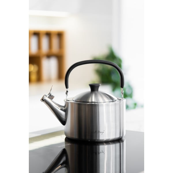 Mat čajnik iz nerjavečega jekla Vialli Design Diamante, 1,5 l-image-2