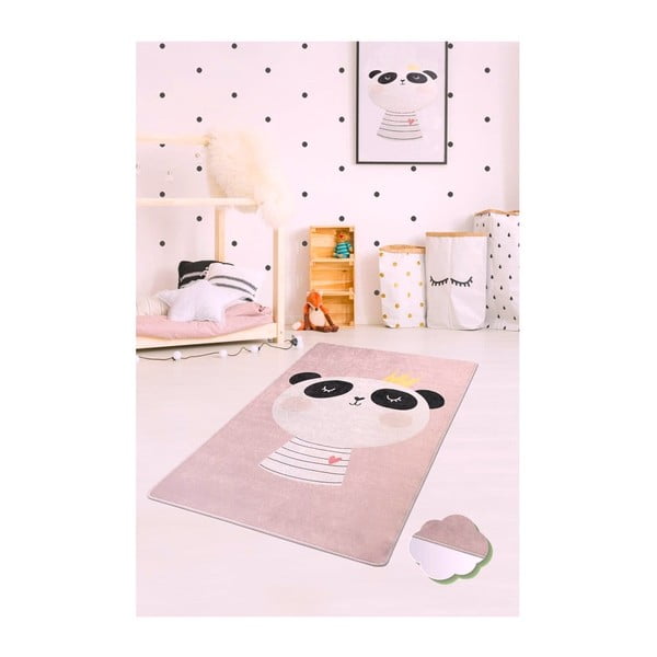 Otroška preproga King Panda, 140 x 190 cm-image-1