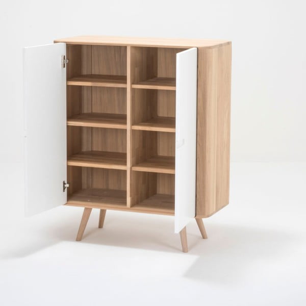 Omara iz hrastovega lesa Gazzda Ena, 90 x 110 cm-image-1