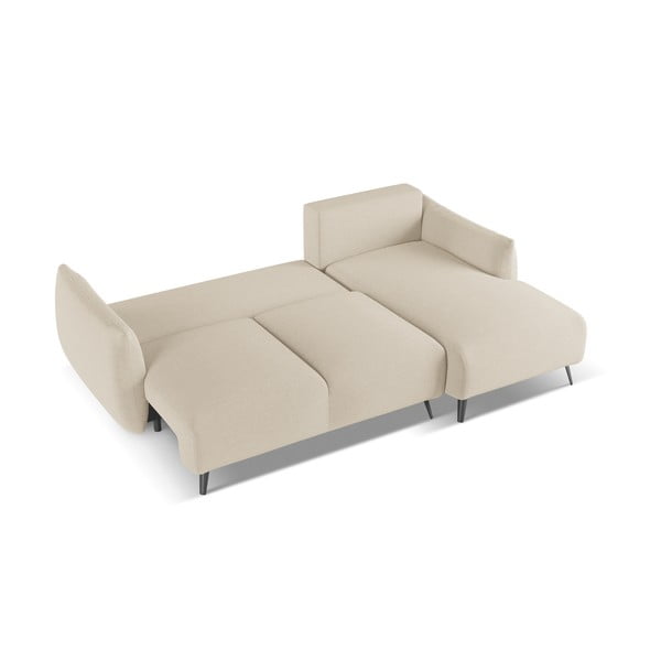 Bež kotna sedežna garnitura (desni kot) Malie – Makamii-image-4