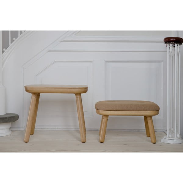 Stolček v naravni barvi/svetlo rjav Paff Low – UMAGE-image-3