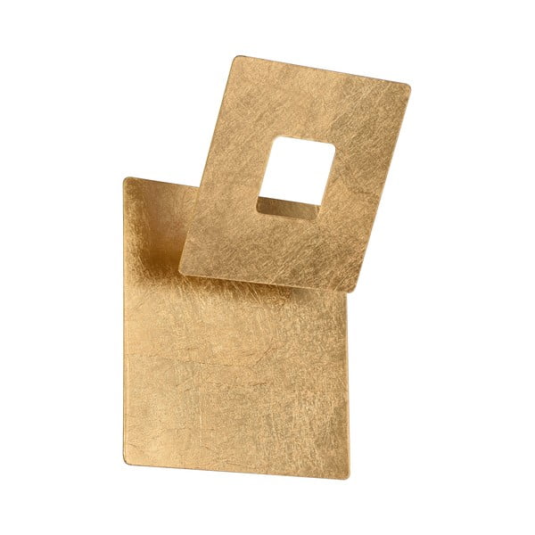 LED stenska svetilka v zlati barvi Leano – Trio-image-4