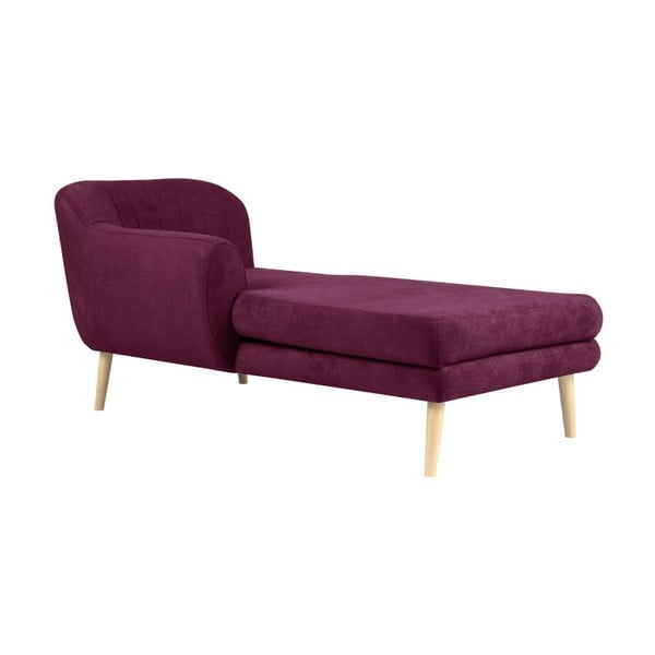 Mazzini Sofas Sardaigne vijolični salonski stol-image-1