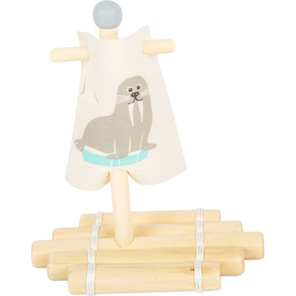 Lesena otroška igrača za vodo Legler Raft
