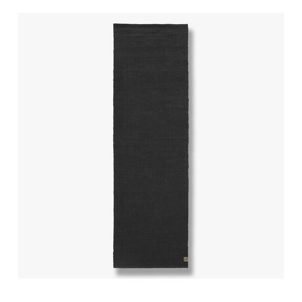 Temno siva preproga iz jute 140x200 cm Ribbon - Mette Ditmer Denmark
