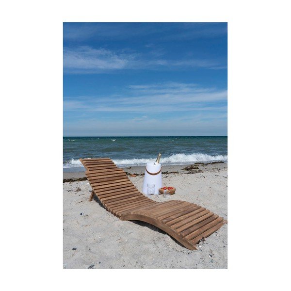 Vrtni ležalnik iz tikovine House Nordic Arrieta-image-1