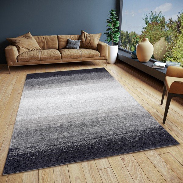 Črna/siva preproga 150x220 cm Bila Masal – Hanse Home-image-1