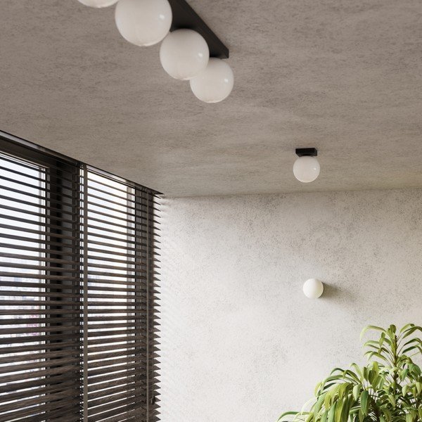 Črna/bela stenska svetilka Blaze – Sollux-image-1