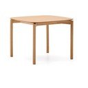 Jedilna miza v jesenovem dekorju 100x100 cm Indara – Kave Home