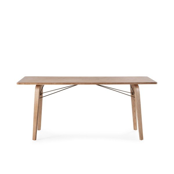 Jedilna miza z mizno ploščo v hrastovem dekorju 90x180 cm Lujan – MOME-image-3