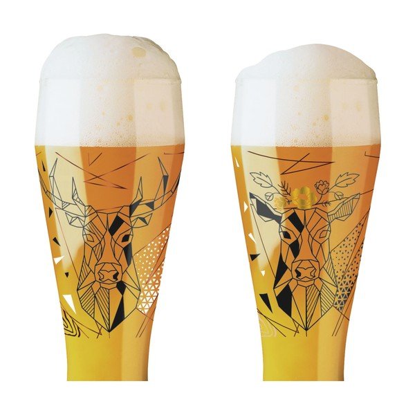 Komplet 2 kozarcev za pivo Ritzenhoff Weizen, 645 ml-image-2