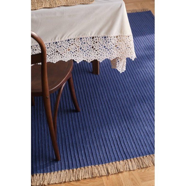 Moder ročno tkan tekač iz mešanice bombaža 80x150 cm Channa – Jotex-image-1