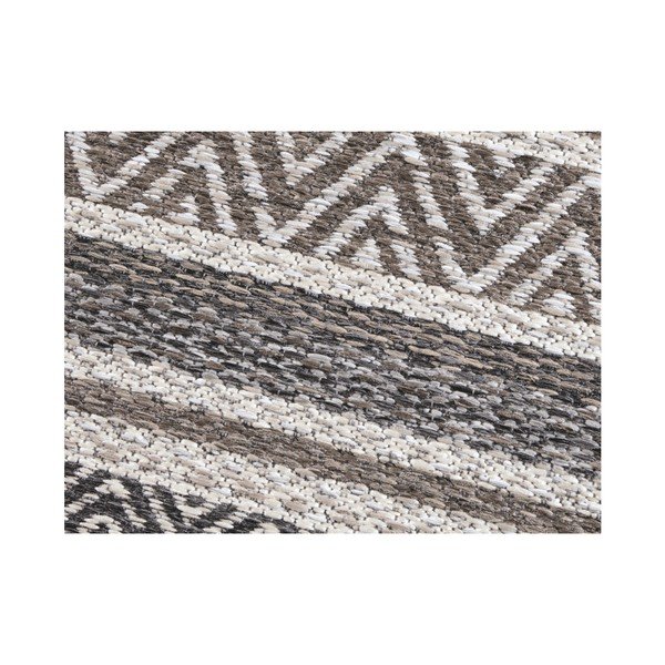 Rjavo-siva zunanja preproga Elle Decoration Bloom Rodez, 80 x 150 cm-image-4