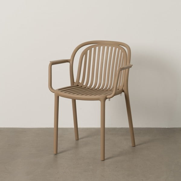 Bež plastičen jedilni stol Alia – Ixia-image-1