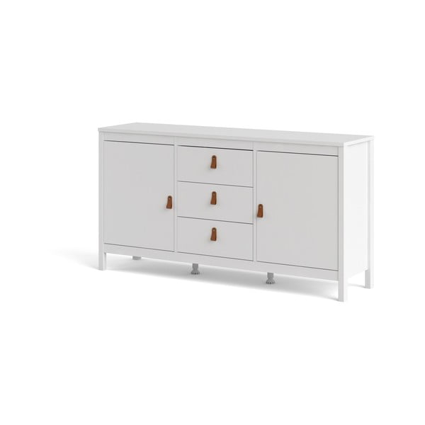 Bela nizka komoda 151x80 cm Madrid – Tvilum-image-3