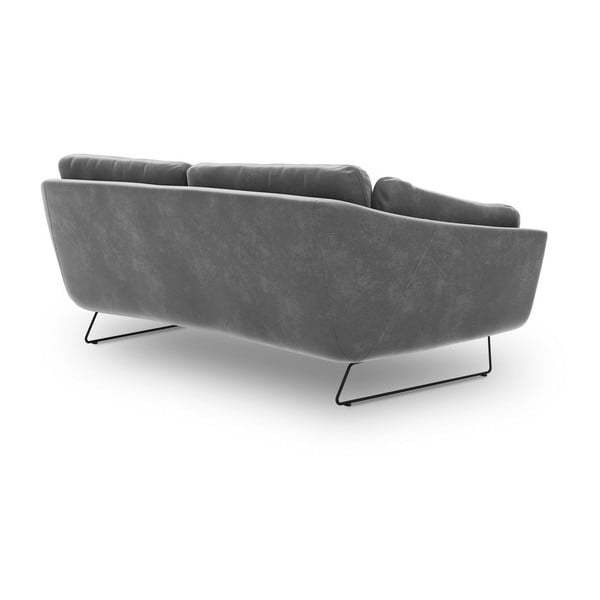 Siva žametna zofa Windsor & Co Sofas Gravity-image-3
