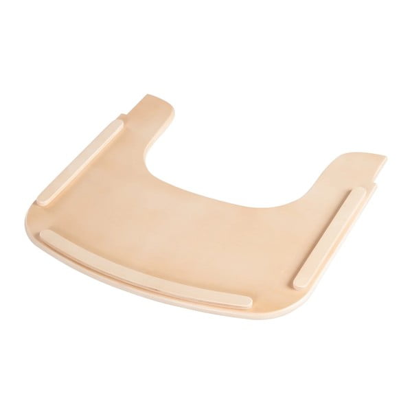 Pladenj za otroški stol v naravni barvi Sit Up Flex – Roba