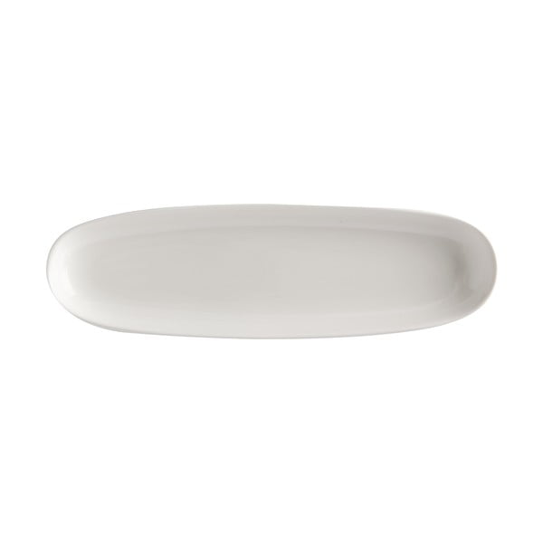 Bel porcelanast krožnik Maxwell & Williams Basic, 30 x 9 cm