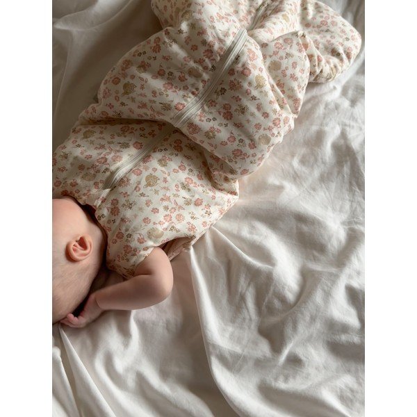 Bež otroška spalna vreča iz organskega bombaža 45x87 cm Augusta – Cam Cam Copenhagen-image-3