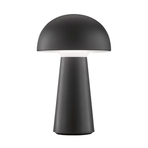 Črna LED zatemnitvena namizna svetilka s senzorjem gibanja (višina 22 cm) Viga – Fischer & Honsel