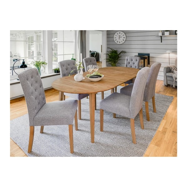 Raztegljiva jedilna miza 105x170 cm Filippa – Rowico-image-1