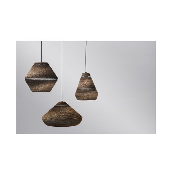 Rjava viseča svetilka Villa Collection Alk, ø 48 cm-image-1