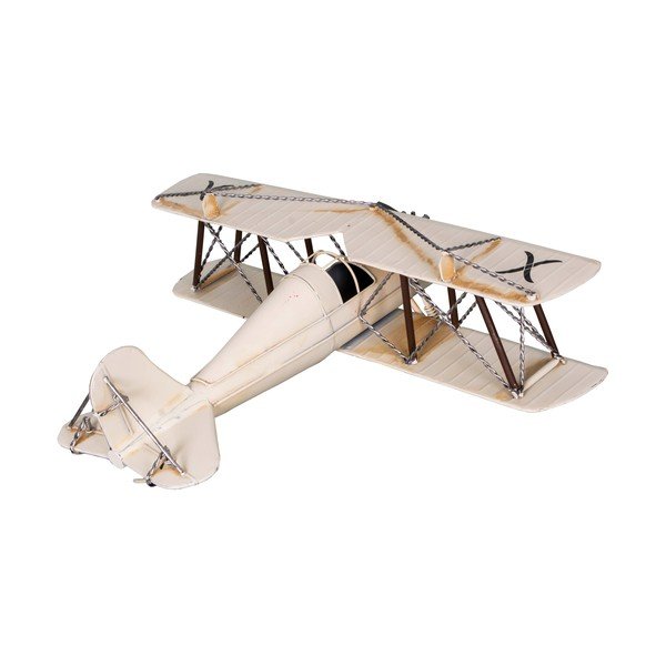 Kovinska majhna dekoracija Plane - Antic Line-image-1